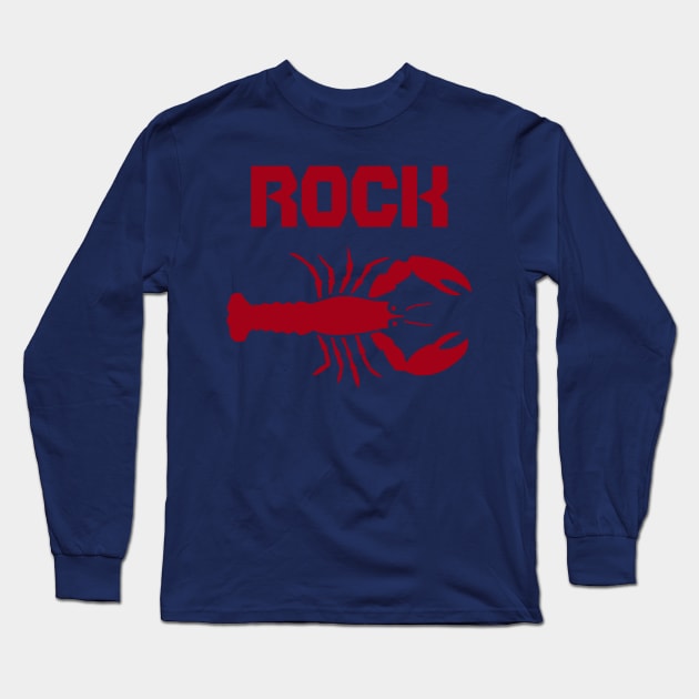 Rock Lobster Long Sleeve T-Shirt by flimflamsam